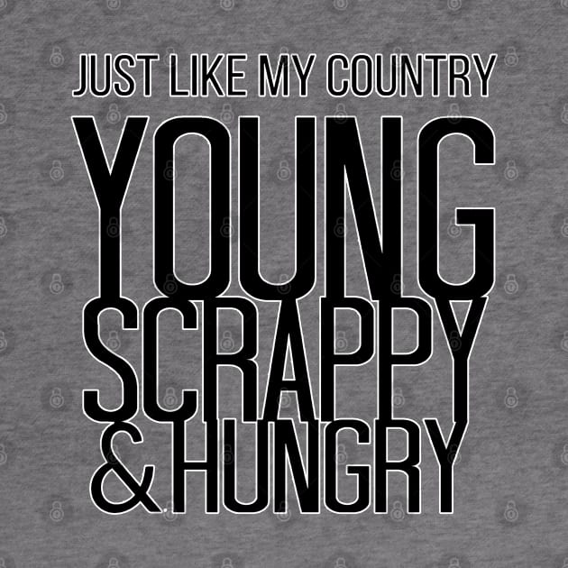 Young Scrappy Hungry by Jen Talley Design